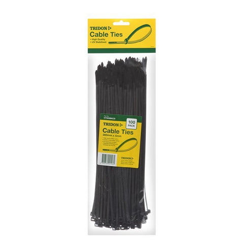 Tridon Cable Tie 300 x 4.8mm PK 100