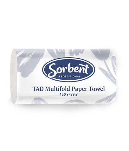 Sorbent Professional 25410 TAD Ultraslim Hand Towel 1 Ply 150 Sheets Carton 16