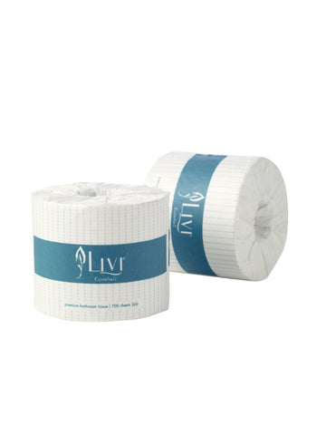 LIVI Premium Bathroom Tissue 700 Sheets 2 Ply