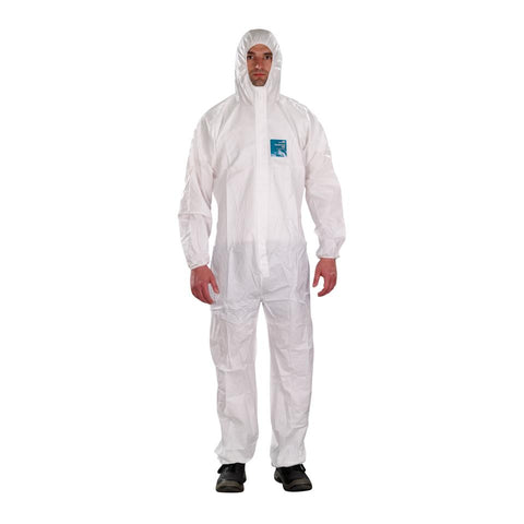 Ansell AlphaTec M1800 Disposable Coverall White